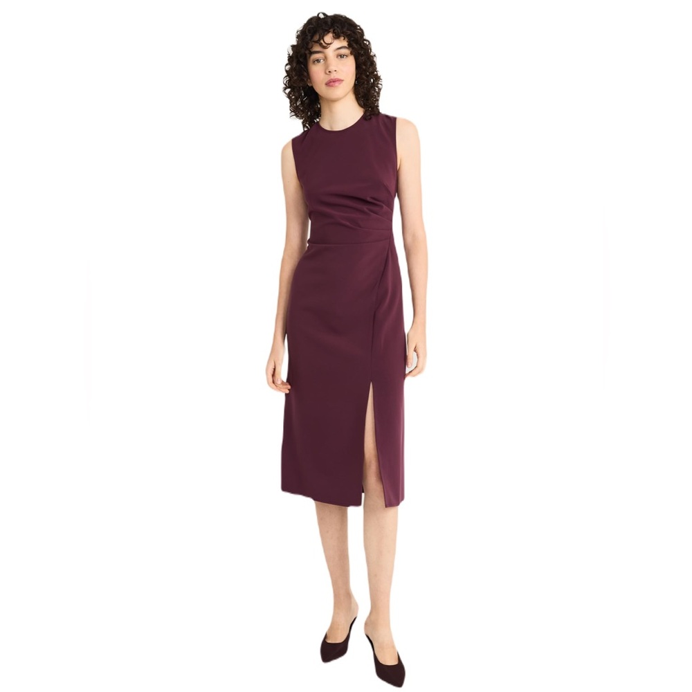NWT Luxley by Maggy London Sleek Midi Sheath Dress Size 6β